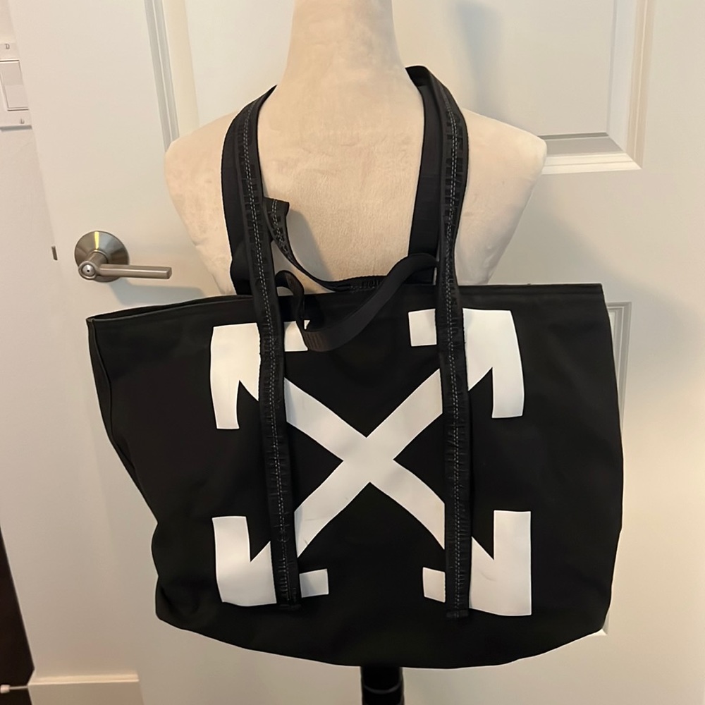 Off-White “Main Label” Canvas Tote